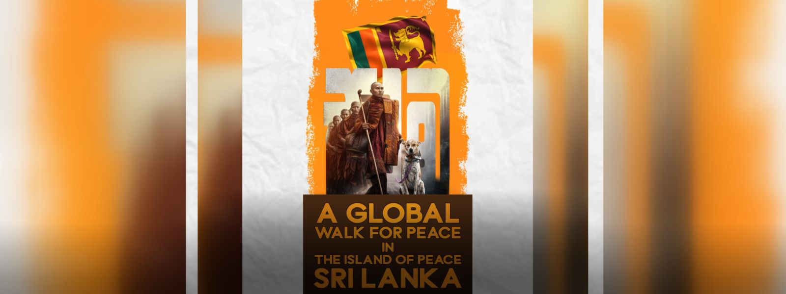 Monks to Begin Global Walk for Peace in the Island